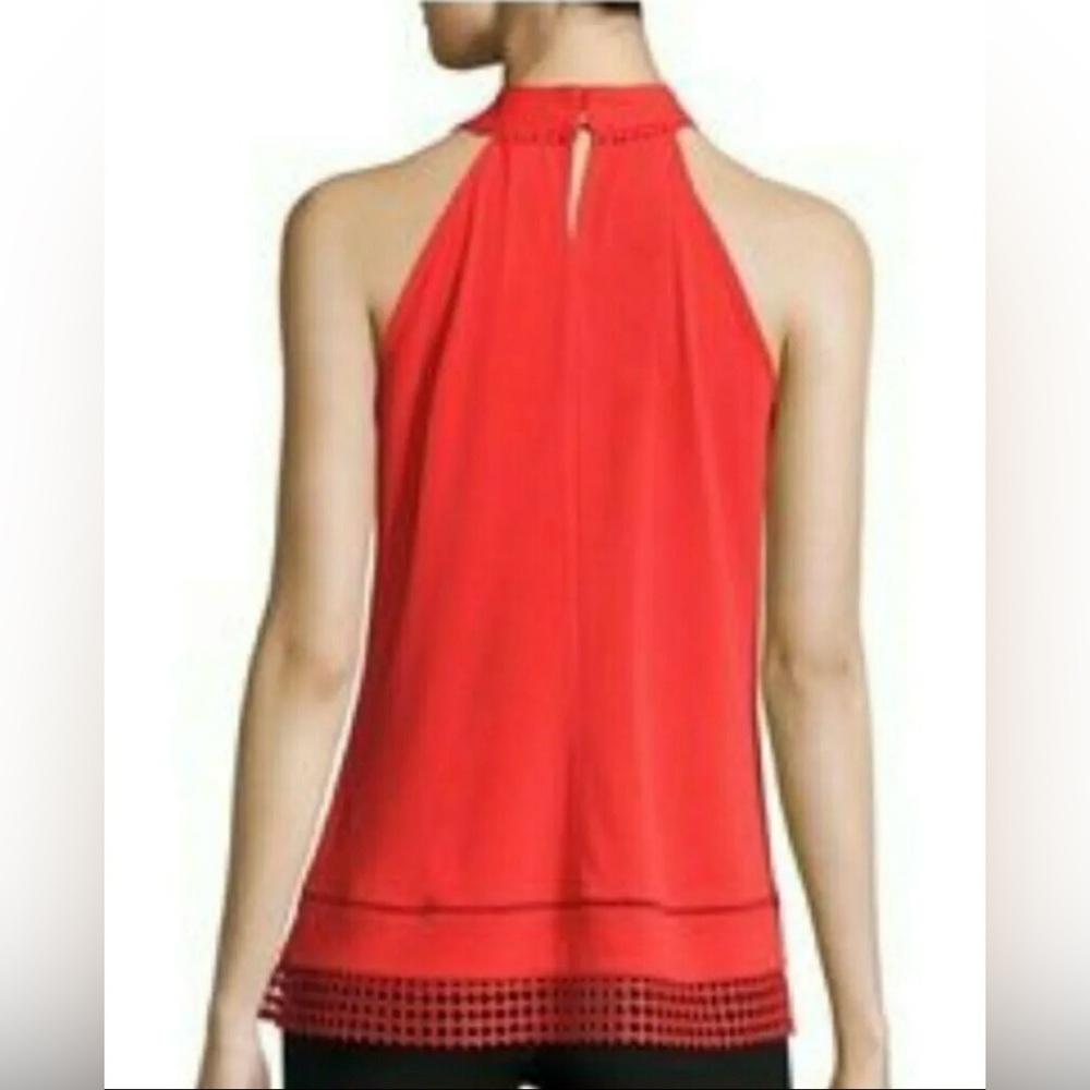 Worthington Fiery Red (Orange) Halter Top Size XL - NWT - Picture 2 of 12